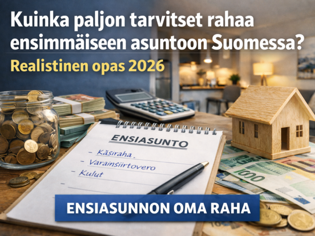 Kuinka paljon vuokraa voi pyytää asunnosta Suomessa?